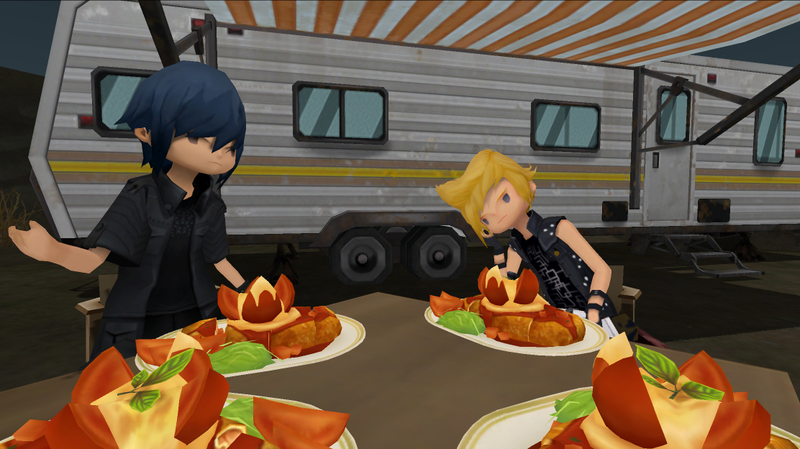 Illustration for article titled Final Fantasy XV Pocket Edition Keeps Things Nice And Simple